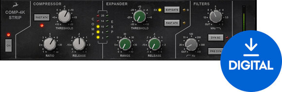 FX protsessori tarkvara pistikprogramm Antelope Audio COMP-4K-STRIP (Digitaalne toode) - 1