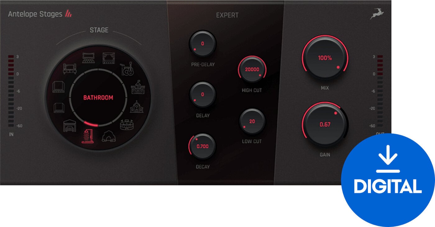 Programski Plug-In efekti Antelope Audio Stages (Digitalni proizvod)