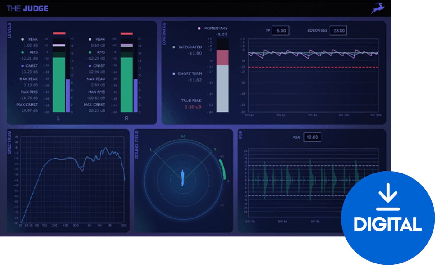 Studio-Effekt-Plugin Antelope Audio The Judge (Digitales Produkt)