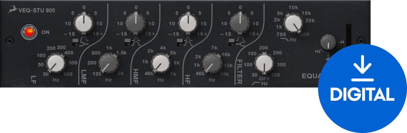 FX protsessori tarkvara pistikprogramm Antelope Audio VEQ-STU 900 (Digitaalne toode)