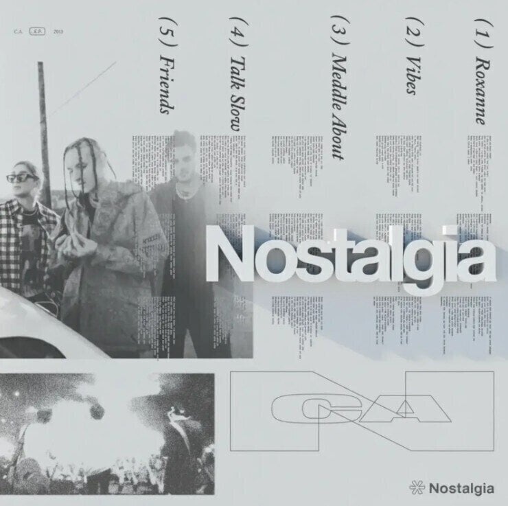 Vinylplade Chase Atlantic - Nostalgia (White Coloured) (EP)