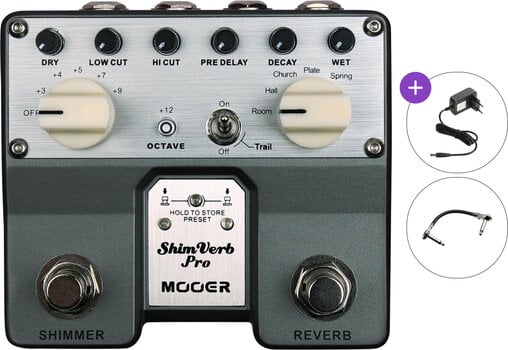 Kytarový efekt MOOER ShimVerb Pro SET Kytarový efekt - 1