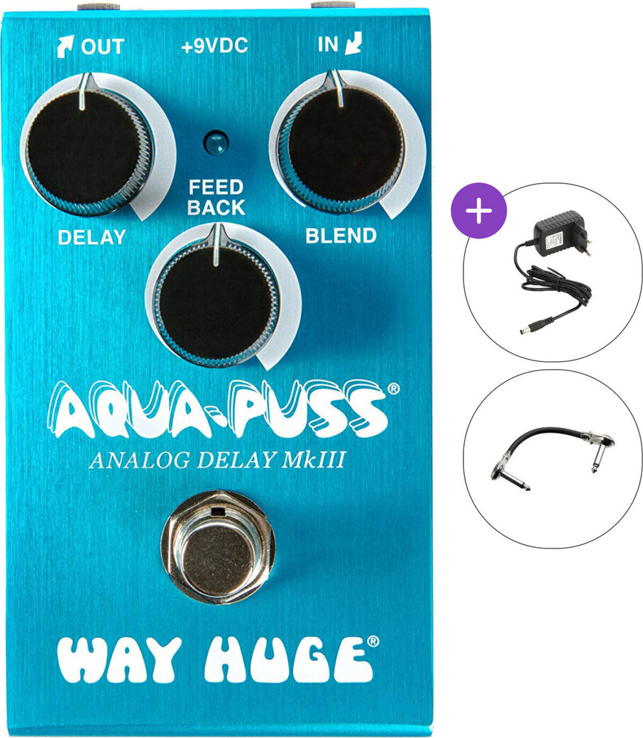 Dunlop Way Huge WM71 Smalls Aqua-Puss SET Efect de chitară - Muziker