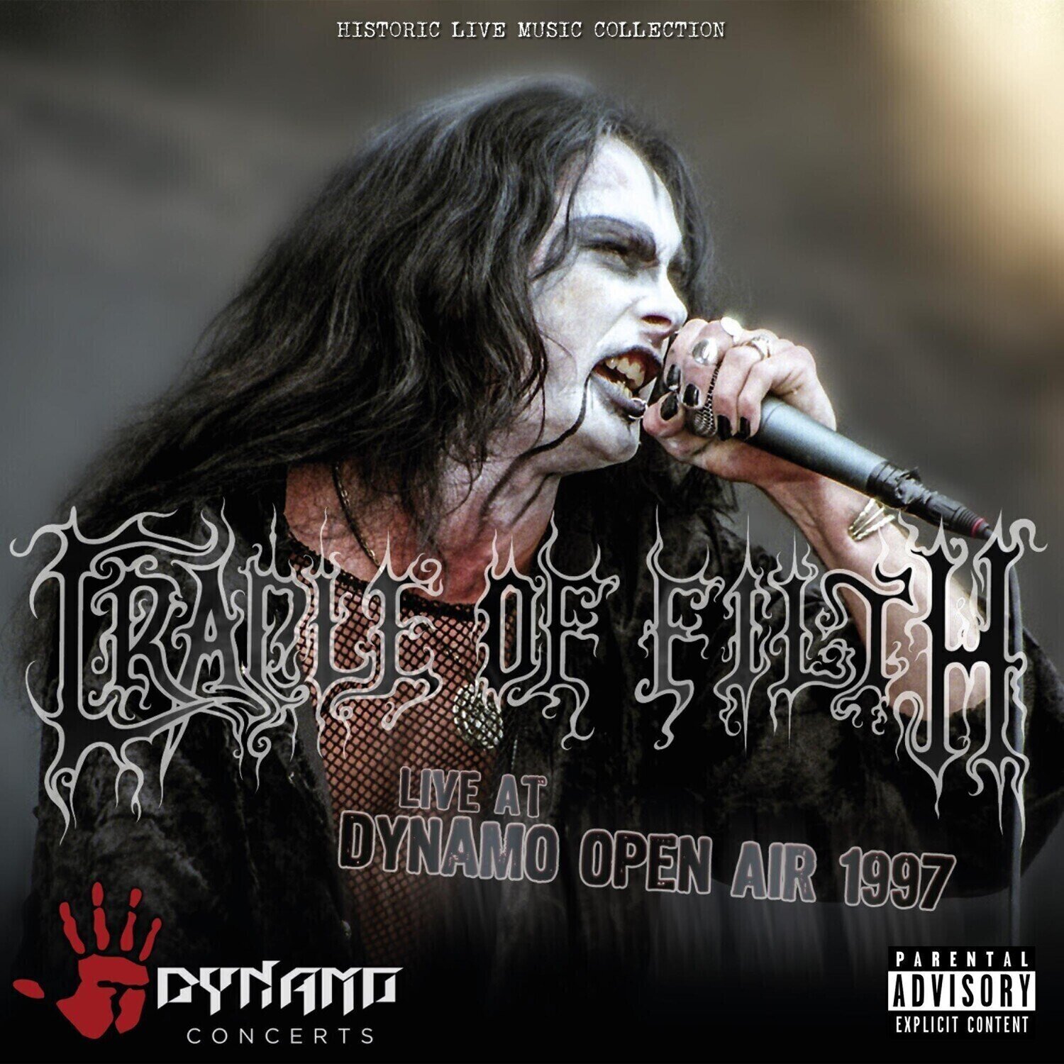 LP ploča Cradle Of Filth - Live At Dynamo Open Air 1997 (180g) (Smokey Grey Coloured) (LP)