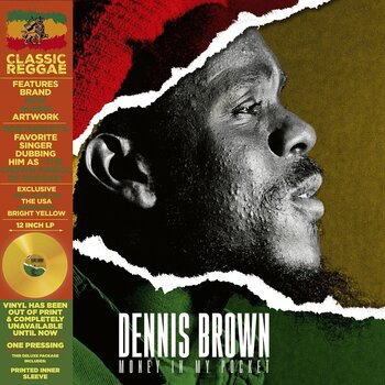 LP ploča Dennis Brown - Money In My Pocket (Deluxe/Limited Edition) (Translucent Bright Yellow Coloured) (LP) - 1