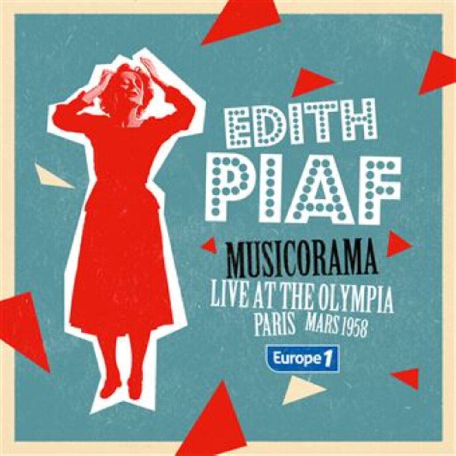 LP ploča Edith Piaf - Musicorama - Live At The Olympia Paris (Mars 1958) Europe 1 (Limited Edition) (Red Coloured) (LP)
