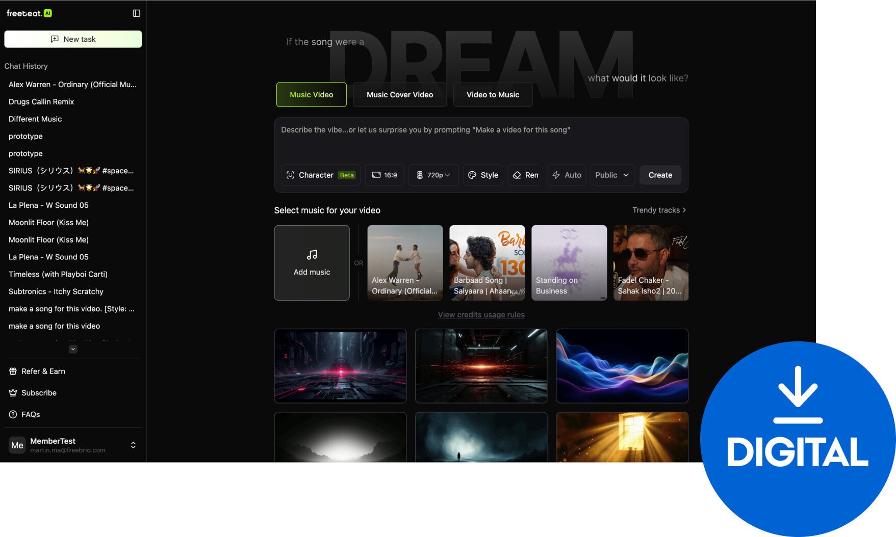 Programinė įranga Freebeat Pro Annual