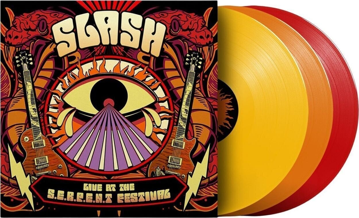Slash - Live At The Serpent Festival (Yellow/Orange/Red Coloured) (3 LP)