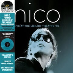 Вінілові платівки Nico - Live At The Library Theatre '80 (RSD) (Clear Blue Coloured) (LP)