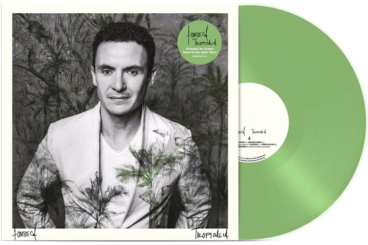 Δίσκος LP Fonseca - Tropicalia (Green Glow In The Dark Coloured) (LP)