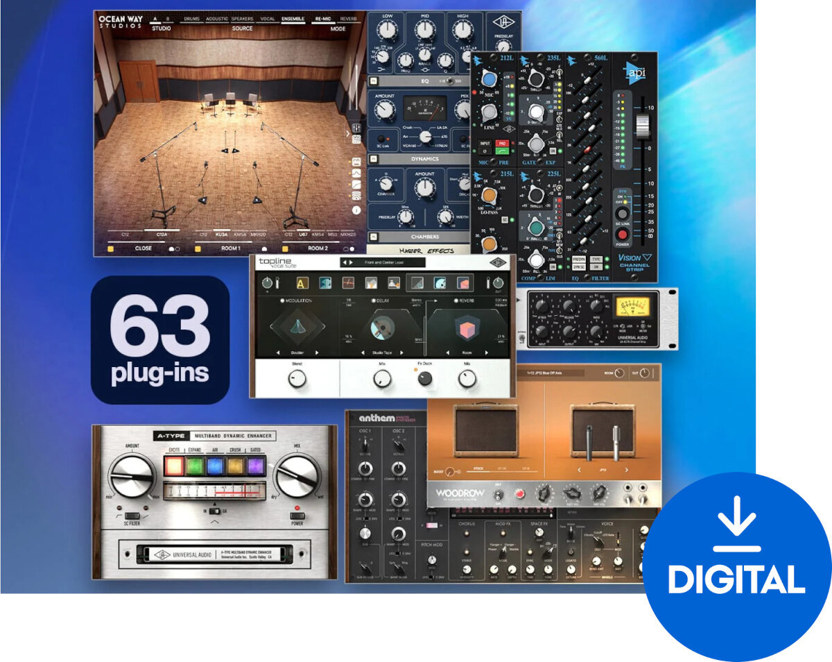 FX protsessori tarkvara pistikprogramm Universal Audio Signature Edition V3 (Digitaalne toode)