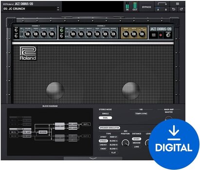 Plug-in de software para processadores FX Roland JC-120 (Produto digital) - 1