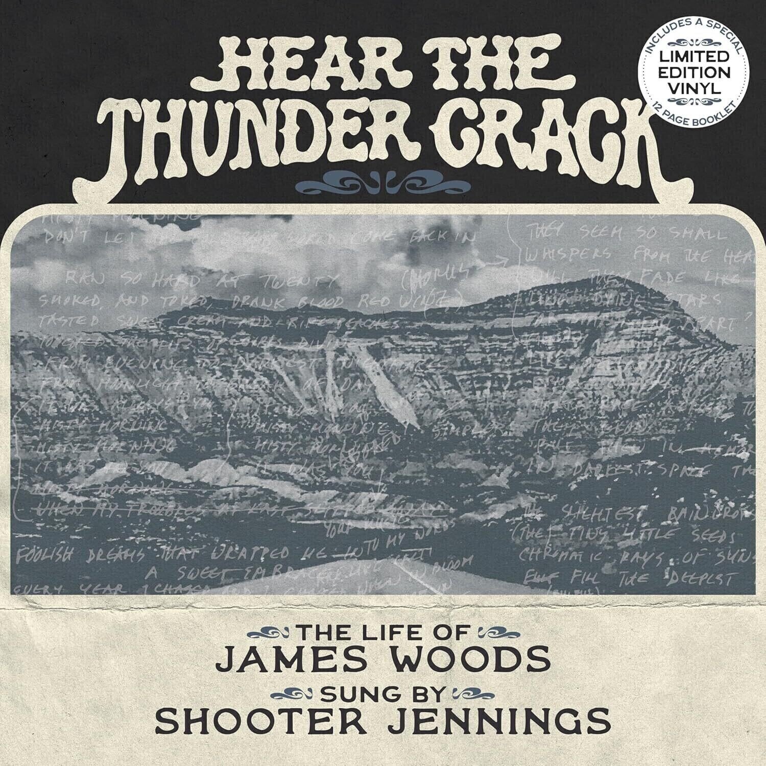 LP ploča James Woods / Shooter Jennings - Hear The Thunder Crack (LP)