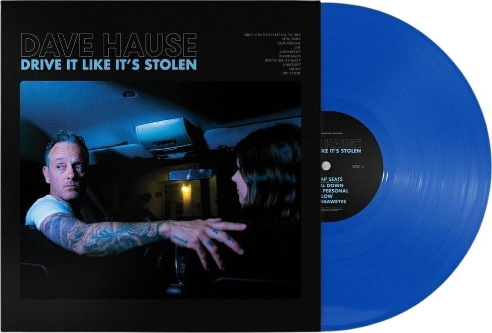 LP plošča Dave Hause - Drive It Like It'S Stolen (Blue Coloured) (LP)