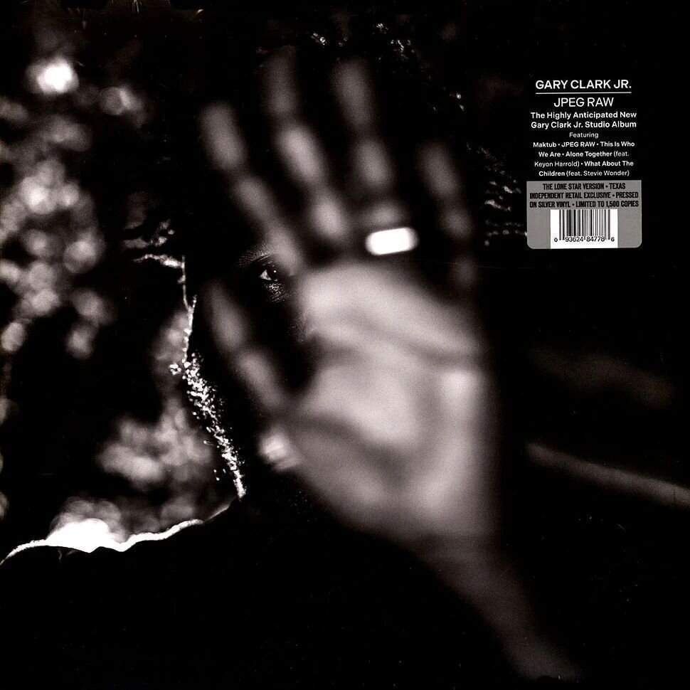 Schallplatte Gary Clark Jr. - Jpeg Raw (Lone Star Version: Texas) (Silver Coloured) (Indie Exclusive) (2 LP)