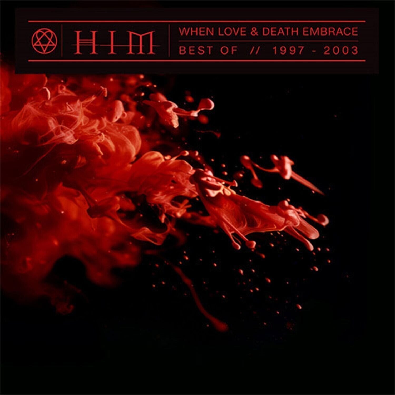 Schallplatte HIM - When Love And Death Embrace (White Coloured) (2 LP)
