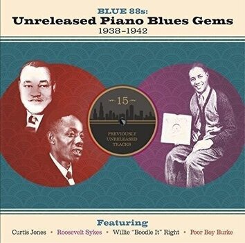 LP ploča Various Artists - Blue 88S: Unreleased Piano Blues Gems (LP) - 1
