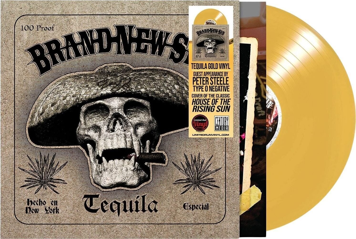 LP ploča Brand New Sin - Tequila (Gold Coloured) (LP)