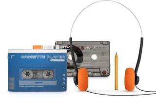 Джобен музикален плейър Bigben BTTAPEBL Касетофон