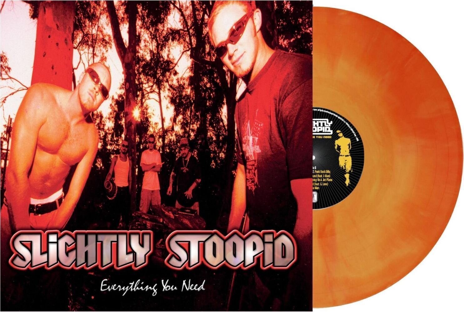 Disc de vinil Slightly Stoopid - Everything You Need (Sunburst Orange/Yellow Coloured) (Reissue) (LP)