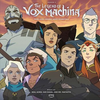 Vinyl Record Various Artists - Legend Of Vox Machina Season 2 (Prime Video Original Series) (Coloured) (2 LP) - 1