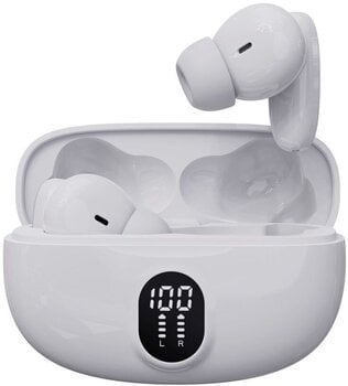 Wireless In-ear headphones Denver TWE-57W White Wireless In-ear headphones - 1