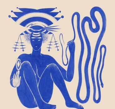 LP ploča Hiatus Kaiyote - Love Heart Cheat Code (Blue/White Marbled Coloured) (LP) - 1