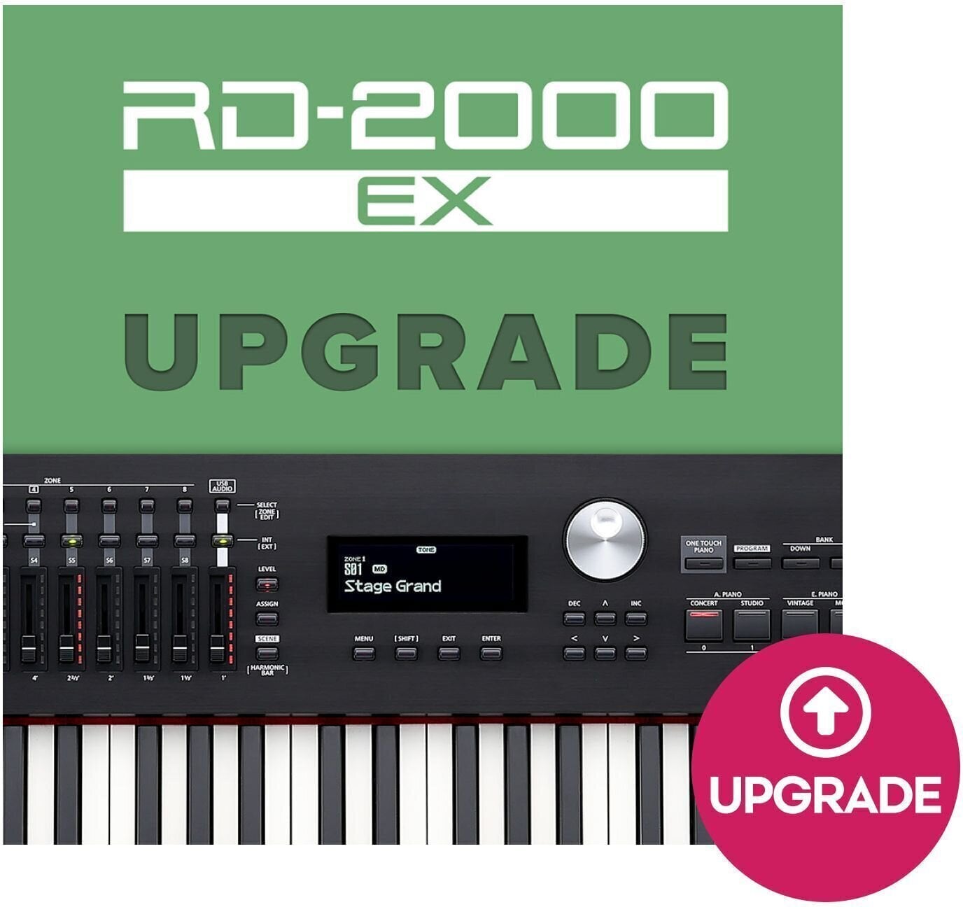 Update / Upgrade / Expansion Roland RD-2000 EX Upgrade (Digitaalne toode)