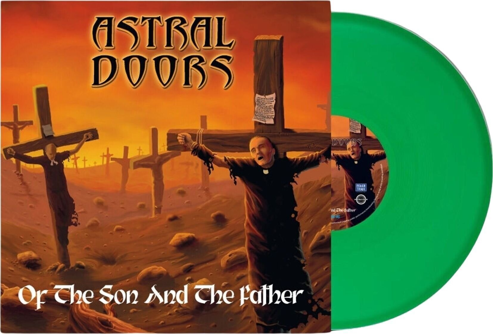 LP ploča Astral Doors - Of The Son & The Father (Limited Edition) (Reissue) (Transparent Green Coloured) (LP)