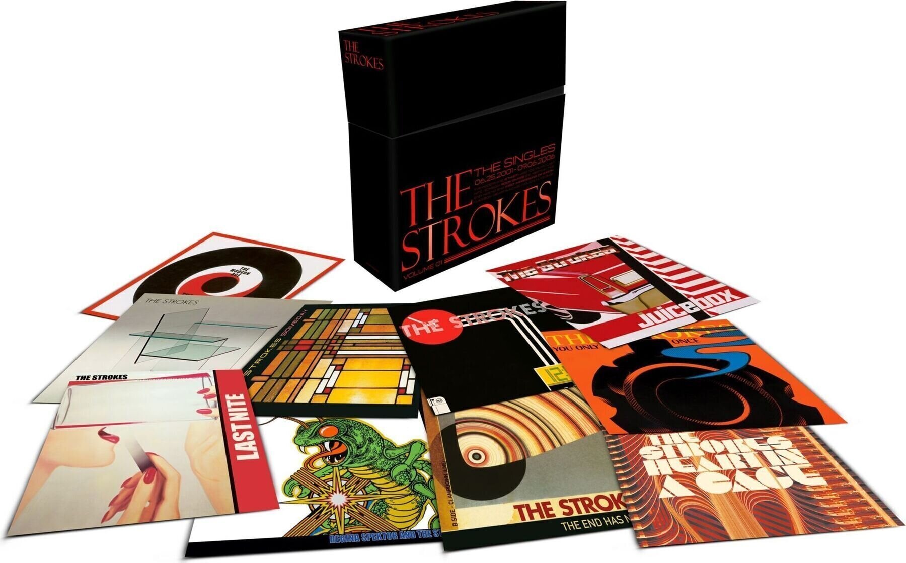 Disc de vinil The Strokes - Singles - Volume 01 (Box Set) (45 RPM) (10 x 7" Single)