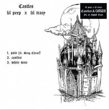 Hanglemez Lil Peep - Castles I & II (45 RPM) (Quad-Split Red/Yellow Splatter & White/Black Splatter Coloured) (LP) - 1