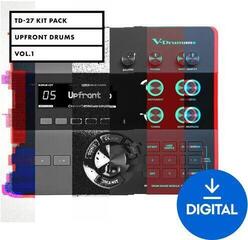 Sampling/ljudbibliotek Roland TD-27 Kit Pack: Upfront Drums Vol. 1 (Digital produkt)