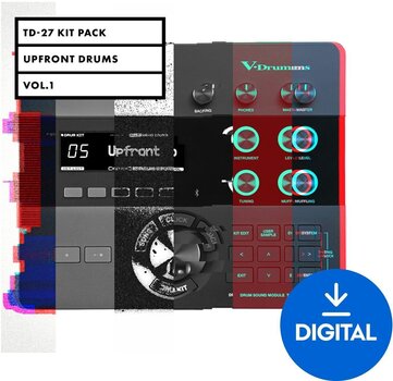 Zvučna knjižnica za efekte Roland TD-27 Kit Pack: Upfront Drums Vol. 1 (Digitalni proizvod) - 1