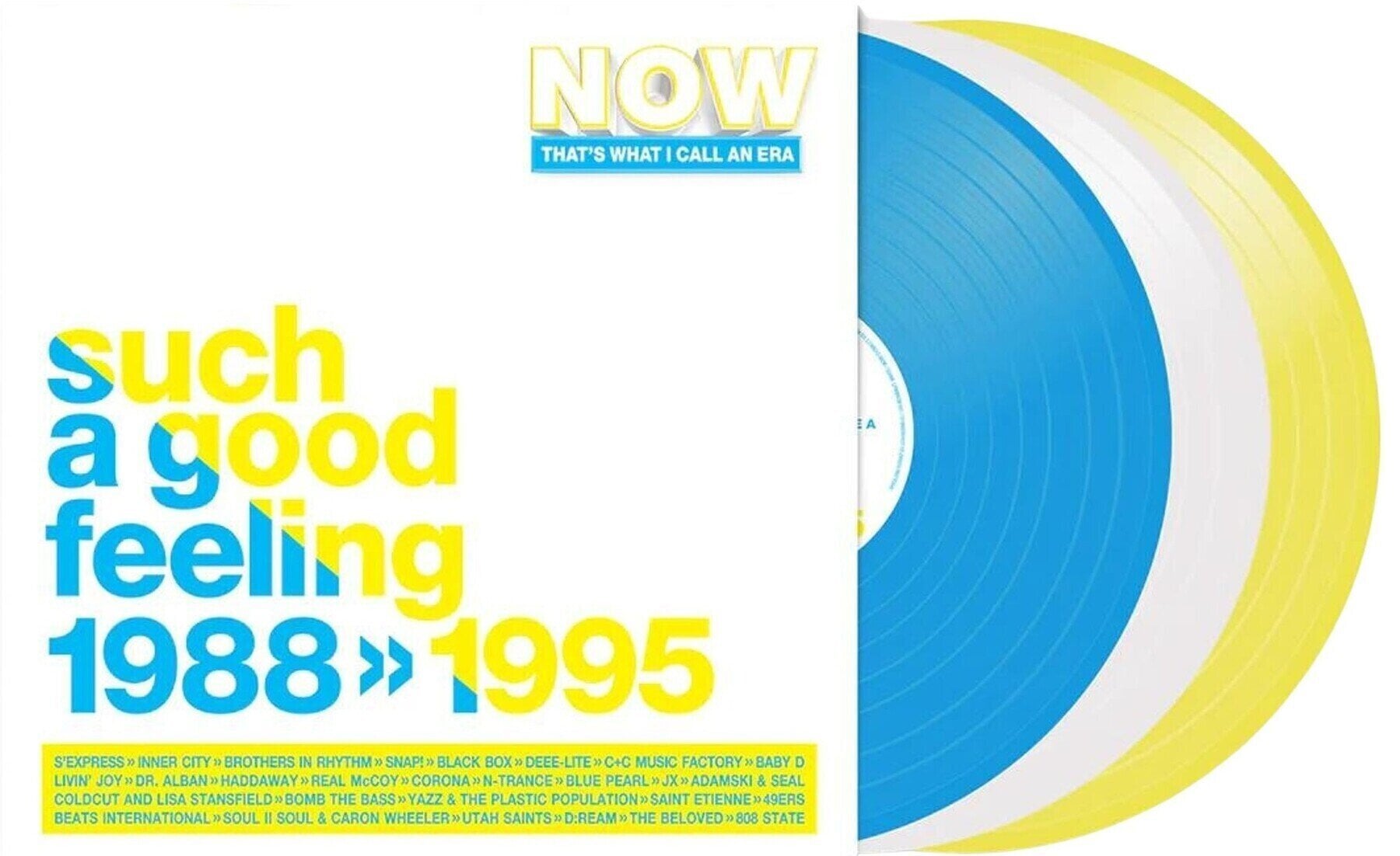 Disco de vinil Various Artists - Now That'S What I Call An Era-Such A Good Feeling (Blue, White & Yellow Coloured) (3 LP)