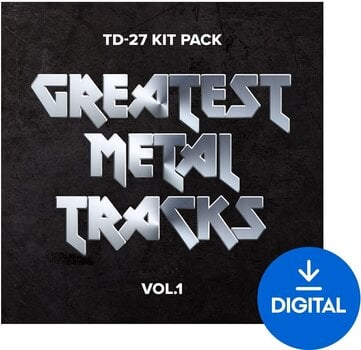 Banques de sons et samples Roland TD-27 Kit Pack: Greatest Metal Tracks Vol. 1 (Produit numérique) - 1