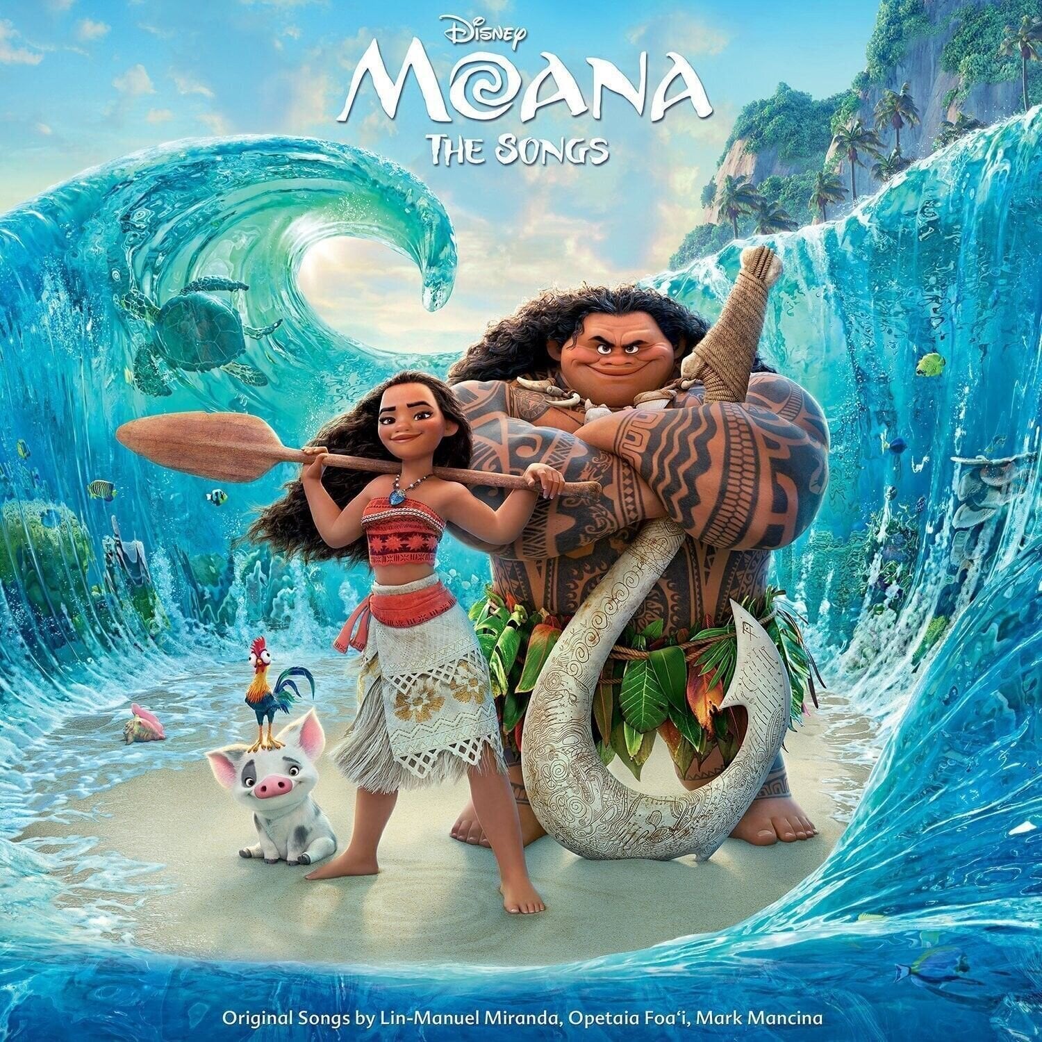 Vinylskiva Original Soundtrack - Moana (Picture Disc) (LP)