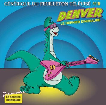 Vinylplate Peter Lorne Denver Le Dernier Dinosaure (Pink Coloured) (12" Single) - 1