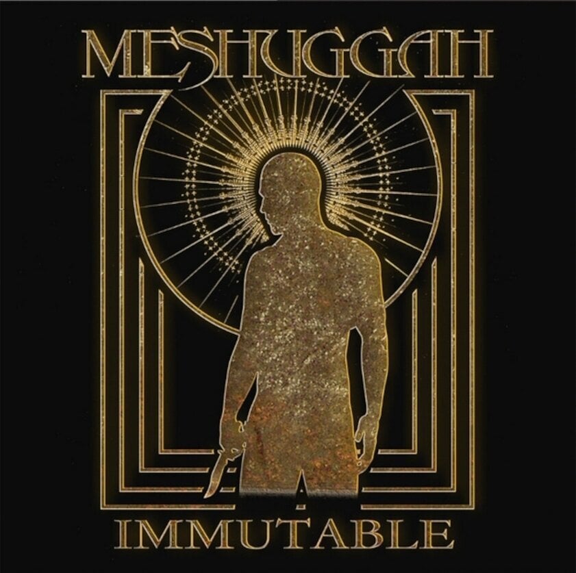 Vinylskiva Meshuggah - Immutable - The Indelible Edition (Red, Orange & Black Marbled Coloured) (2 LP)