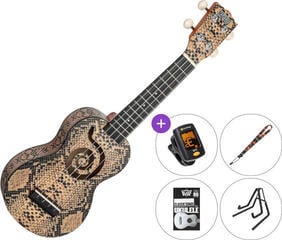 Soprano ukulele Mahalo MA1PY Art II Series SET 2 Python Soprano ukulele