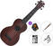 Ukulele soprano Pasadena WU-21W(BK) SET 2 Wood Grain (Black) Ukulele soprano