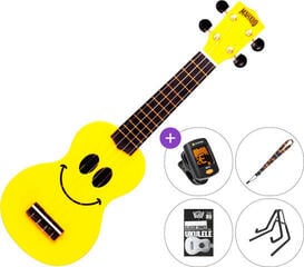 Soprano Ukulele Mahalo U-SMILE SET 2 Yellow Soprano Ukulele