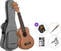 Soprano ukulele Cascha HH 2026 Premium SET 2 Natural Soprano ukulele