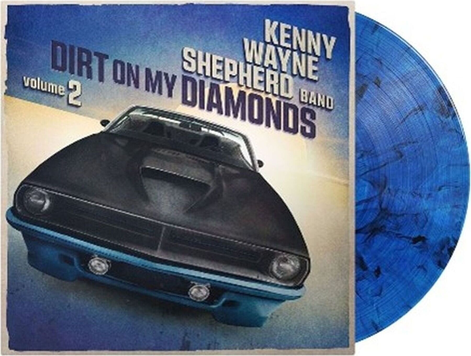 Disc de vinil KENNY WAYNE SHEPHERD - Dirt On My Diamonds Vol. 2 (180 g) (Limited Edition) (Blue Marble Coloured) (LP)
