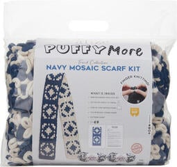 Pletilna preja Alize 722 Navy Mosaic Pletilna preja