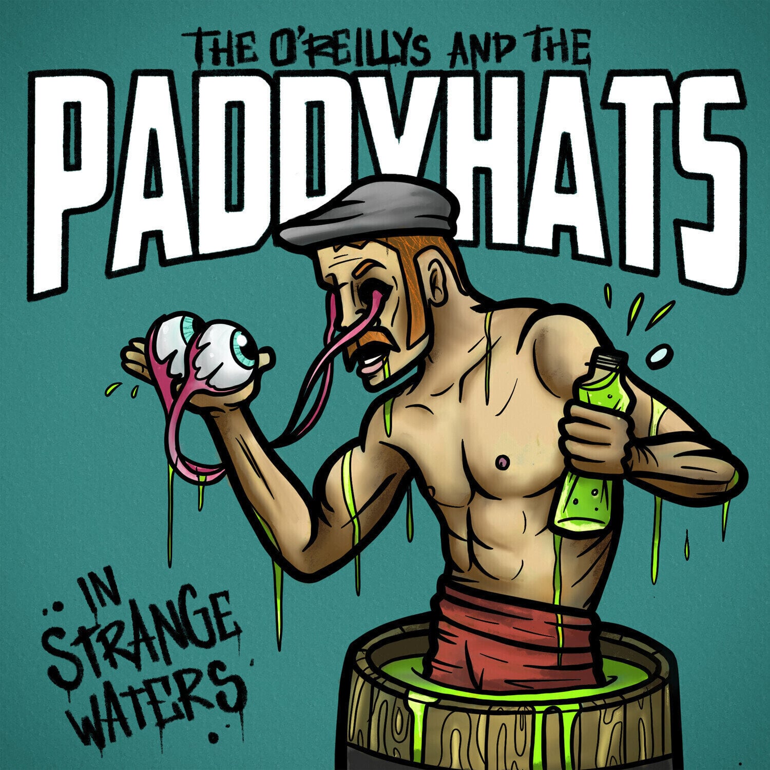 LP ploča The O'Reillys & The Paddyhats - In Strange Waters (Limited Edition) (White Coloured) (LP)