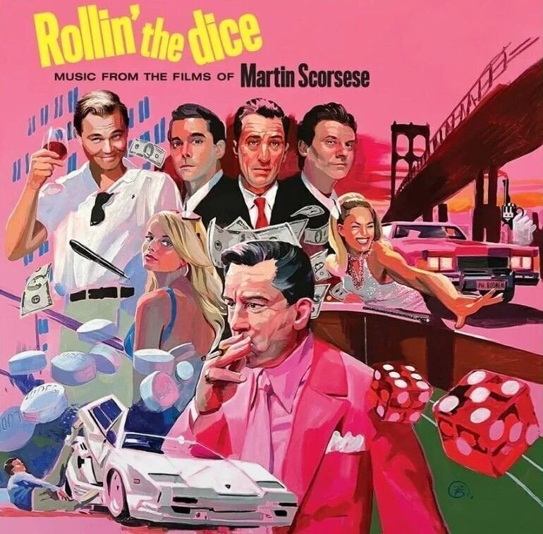 LP plošča Various Artists - Rollin' The Dice Music From The Films Of Martin Scorsese (Limited Edition) (Green Coloured) (LP)