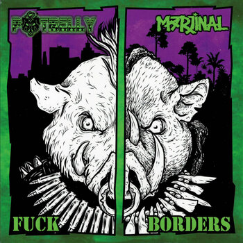 LP plošča Potbelly / Marjinal - F*** Borders (LP) - 1