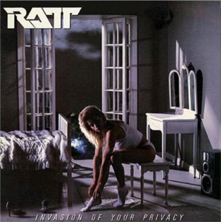 LP ploča Ratt - Invasion Of Your Privacy (Limited Edition) (Black, Grey & White Coloured) (LP)