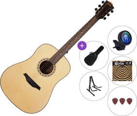 Guitarra dreadnought Bromo BAA1 SET 2 Natural Guitarra dreadnought