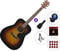 Dreadnought Guitar Yamaha F310 TBS MK2 SET 2 Tobacco Sunburst Dreadnought Guitar